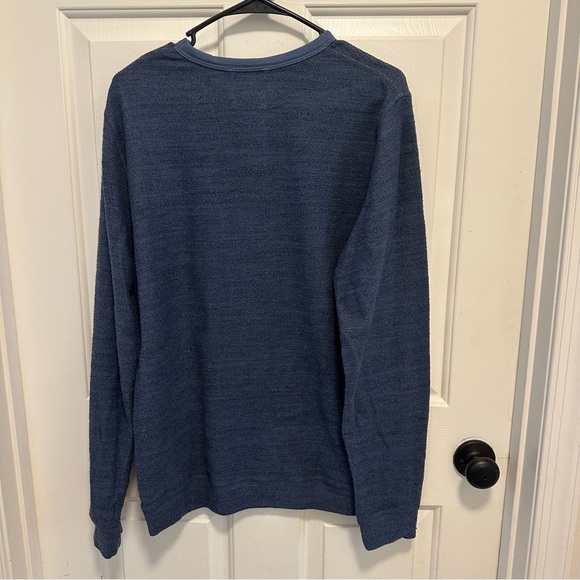 Marine Layer Boucle Sweatshirt Long Sleeve Crew Neck Size Medium - Picture 2 of 5
